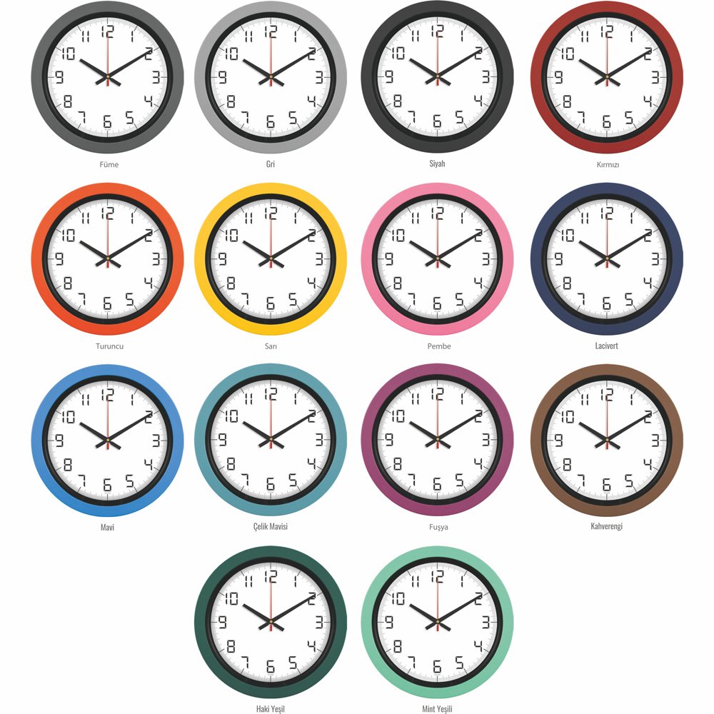 Duvar Saatleri (40 cm)