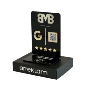 Tek QR & Tek NFC Pleksi